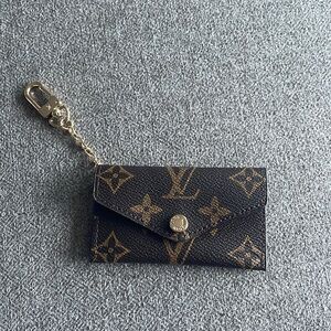Louis Vuitton card holder key chain